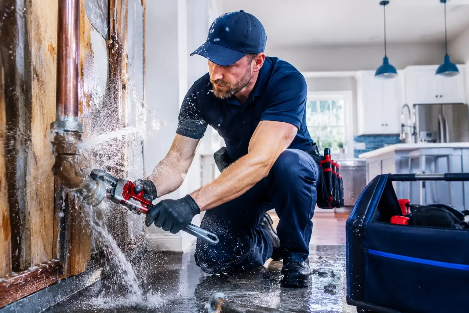 Local emergency pipe repair professionals in Deanville, TX